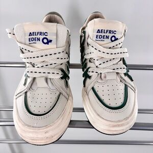 Aelfric Eden StarryClimb Dissolving Sole Patchwork Skate Shoes Sz 38